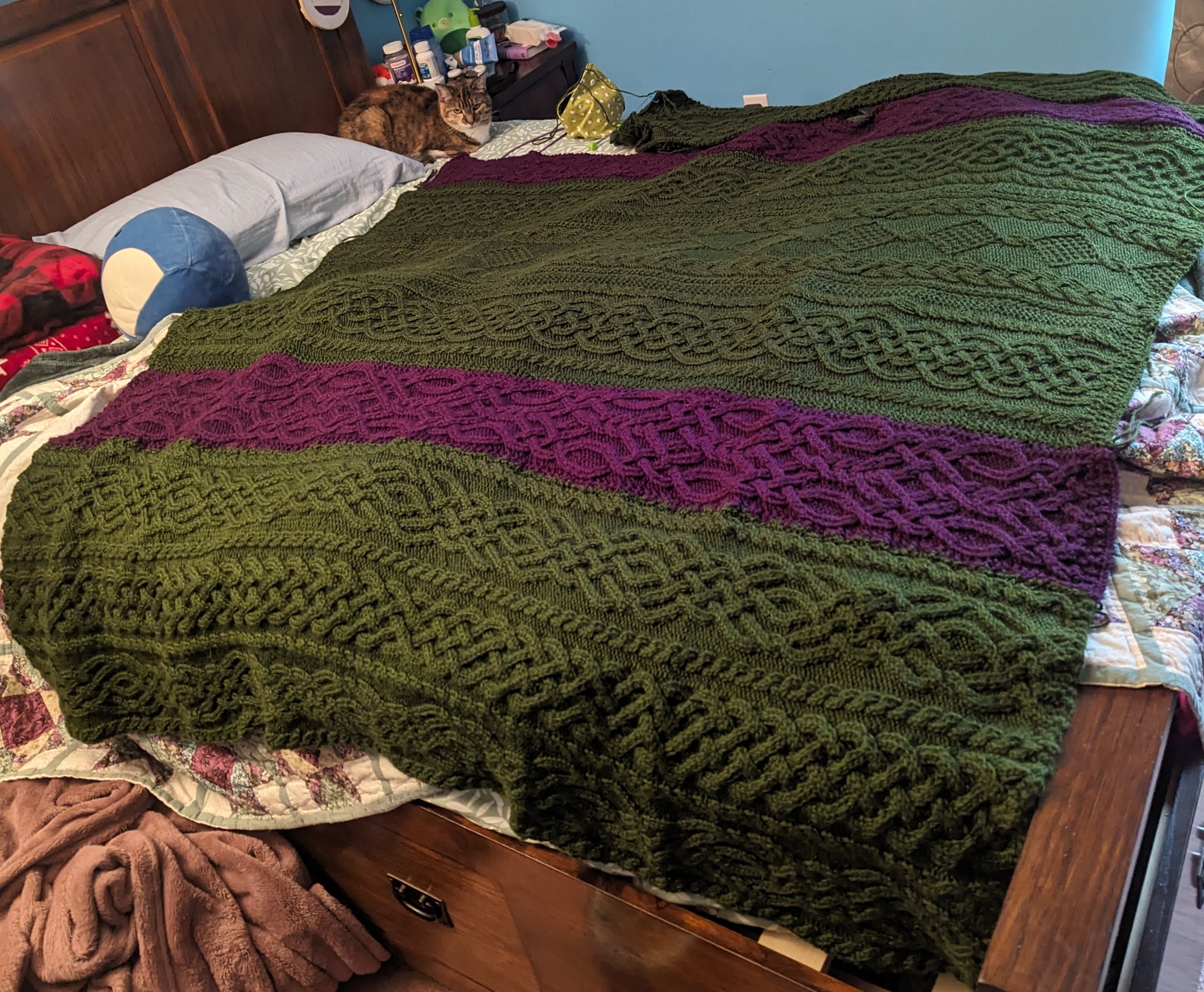 CableKnitBlanket